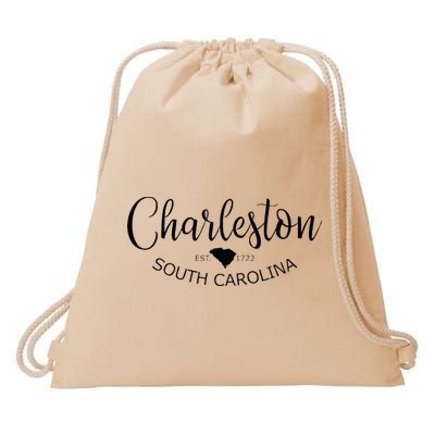 Charleston South Carolina Apparel Charleston SC US City Drawstring Bag