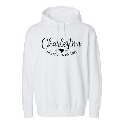 Charleston South Carolina Apparel Charleston SC US City Garment-Dyed Fleece Hoodie