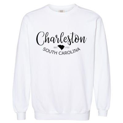 Charleston South Carolina Apparel Charleston SC US City Garment-Dyed Sweatshirt