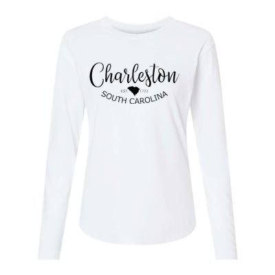 Charleston South Carolina Apparel Charleston SC US City Womens Cotton Relaxed Long Sleeve T-Shirt