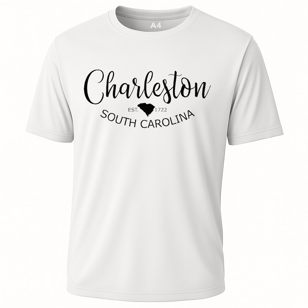 Charleston South Carolina Apparel Charleston SC US City Cooling Performance Crew T-Shirt