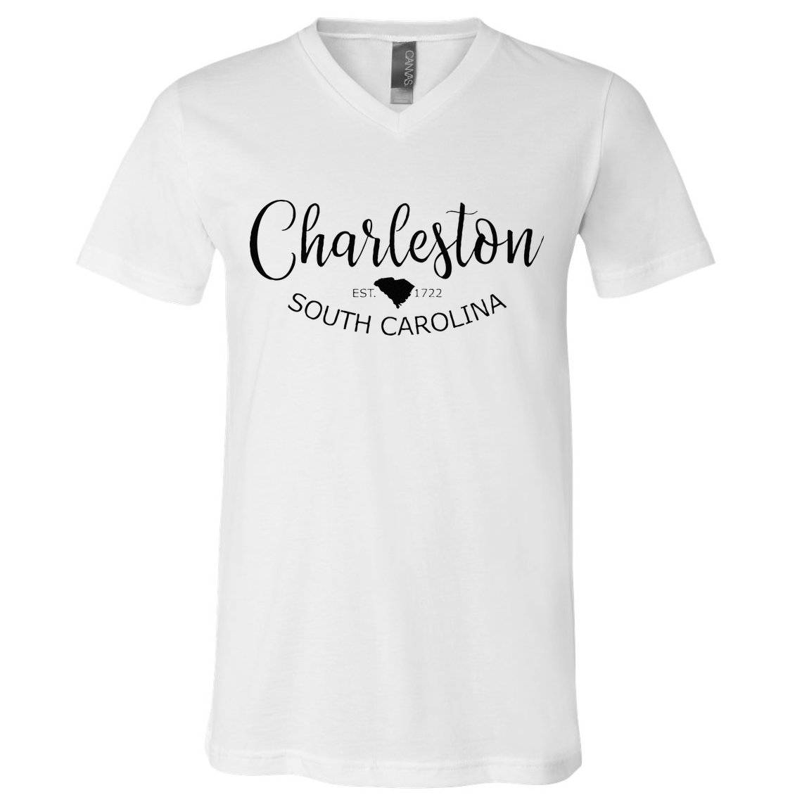 Charleston South Carolina Apparel Charleston SC US City V-Neck T-Shirt