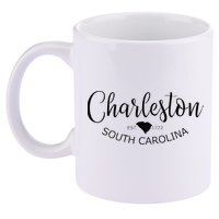 Charleston South Carolina Apparel Charleston SC US City 11oz C Handle Ceramic Mug