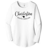 Charleston South Carolina Apparel Charleston SC US City Women's Perfect Tri Tunic Long Sleeve Shirt