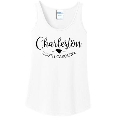 Charleston South Carolina Apparel Charleston SC US City Ladies Essential Tank