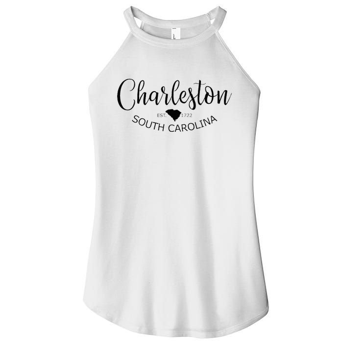 Charleston South Carolina Apparel Charleston SC US City Women's Perfect Tri Rocker Tank