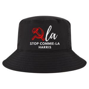 Commiela Stop Commiela Harris Stop Kamala Trump 2024 Cool Comfort Performance Bucket Hat