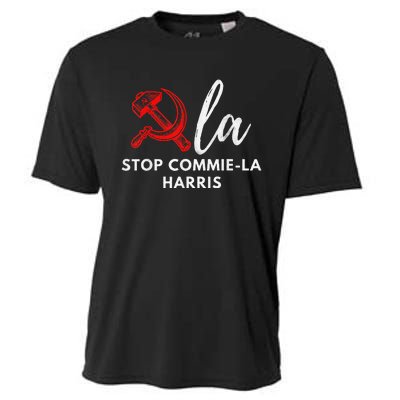 Commiela Stop Commiela Harris Stop Kamala Trump 2024 Cooling Performance Crew T-Shirt