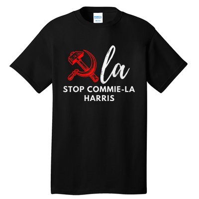 Commiela Stop Commiela Harris Stop Kamala Trump 2024 Tall T-Shirt