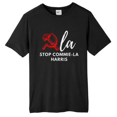 Commiela Stop Commiela Harris Stop Kamala Trump 2024 Tall Fusion ChromaSoft Performance T-Shirt