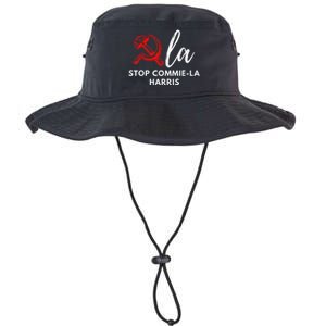 Commiela Stop Commiela Harris Stop Kamala Trump 2024 Legacy Cool Fit Booney Bucket Hat