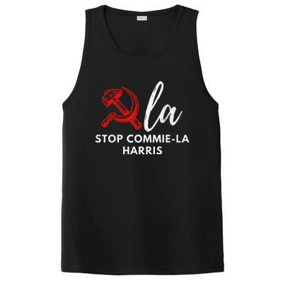 Commiela Stop Commiela Harris Stop Kamala Trump 2024 PosiCharge Competitor Tank