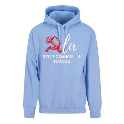 Commiela Stop Commiela Harris Stop Kamala Trump 2024 Unisex Surf Hoodie