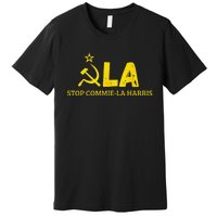 Commiela Stop Commiela Harris Stop Kamala Trump 2024 Premium T-Shirt