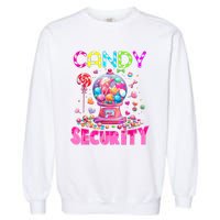 Candy Security Candyland Costume Teens Adult Garment-Dyed Sweatshirt