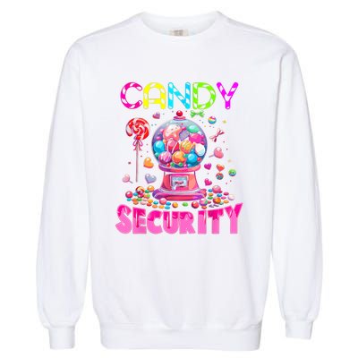 Candy Security Candyland Costume Teens Adult Garment-Dyed Sweatshirt