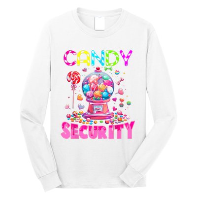 Candy Security Candyland Costume Teens Adult Long Sleeve Shirt