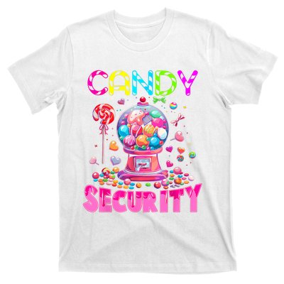 Candy Security Candyland Costume Teens Adult T-Shirt