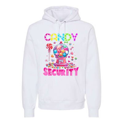 Candy Security Candyland Costume Teens Adult Premium Hoodie