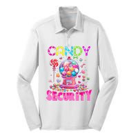 Candy Security Candyland Costume Teens Adult Silk Touch Performance Long Sleeve Polo