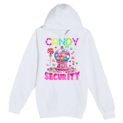 Candy Security Candyland Costume Teens Adult Premium Pullover Hoodie