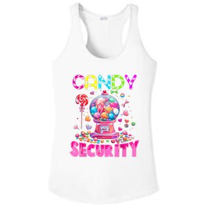 Candy Security Candyland Costume Teens Adult Ladies PosiCharge Competitor Racerback Tank