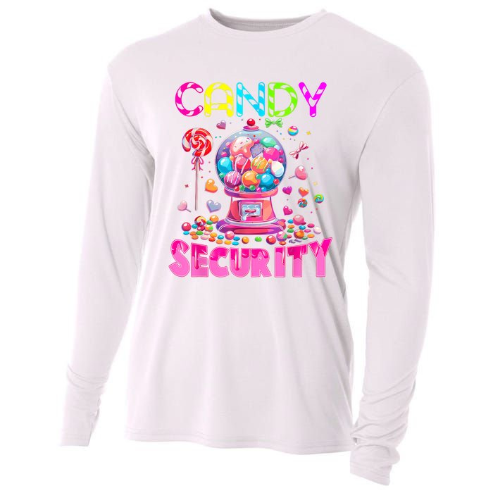 Candy Security Candyland Costume Teens Adult Cooling Performance Long Sleeve Crew