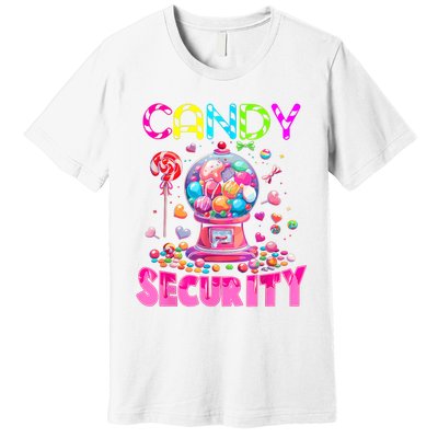 Candy Security Candyland Costume Teens Adult Premium T-Shirt