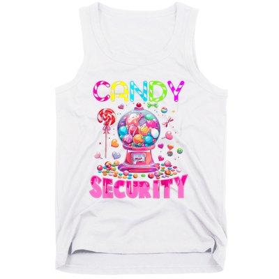 Candy Security Candyland Costume Teens Adult Tank Top