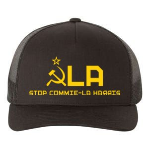 Commiela Stop Commiela Harris Stop Kamala Trump 2024 Yupoong Adult 5-Panel Trucker Hat