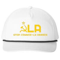 Commiela Stop Commiela Harris Stop Kamala Trump 2024 Snapback Five-Panel Rope Hat