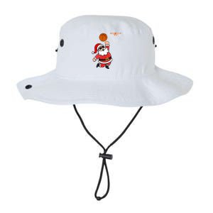 Christmas Santa Claus Dunking A Basketball Funny Xmas Great Gift Legacy Cool Fit Booney Bucket Hat