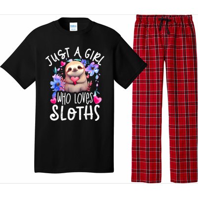 Cute Sloth Pajama Set