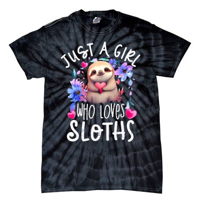 Cute Sloth Tie-Dye T-Shirt