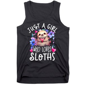 Cute Sloth Tank Top