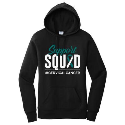 Cancer Survivor Cervical Cancer Awareness Gift Women's Pullover Hoodie