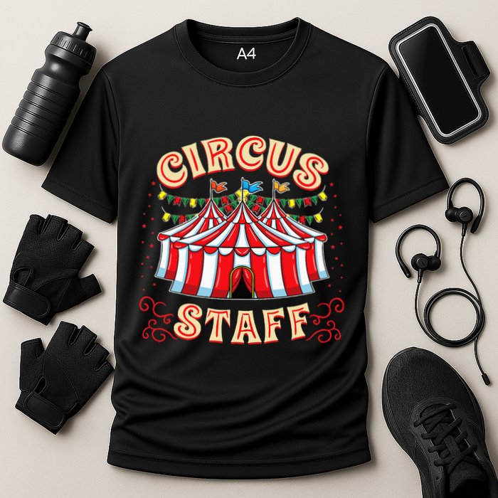 Circus Staff Circus Themed Party Cooling Performance Crew T-Shirt