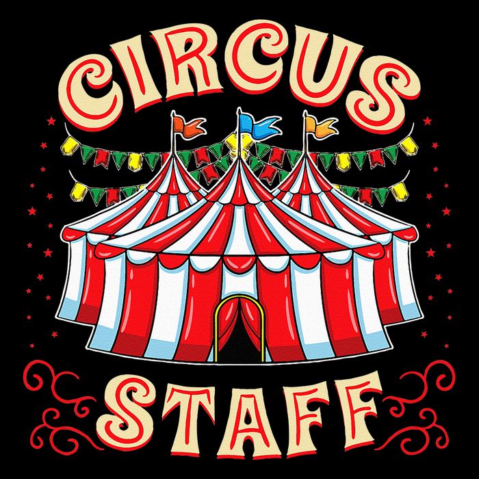 Circus Staff Circus Themed Party Sustainable Bucket Hat