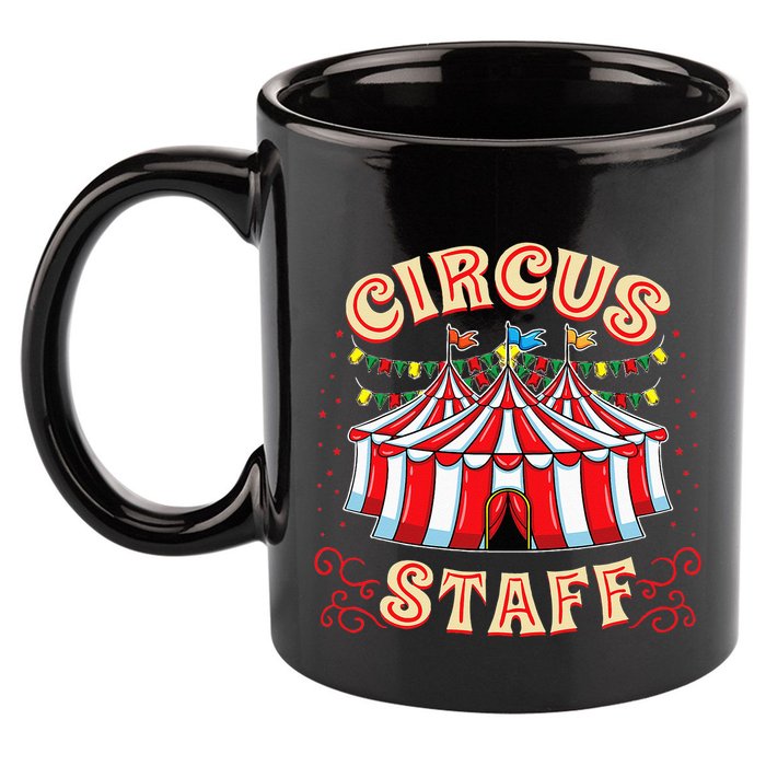 Circus Staff Circus Themed Party 11oz C Handle Ceramic Mug