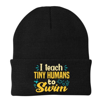 Cool Swim Coach I Teach Tiny Humans To Swim Swimming Teacher Beanie