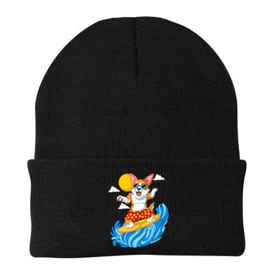 Corgi Surfing Beanie
