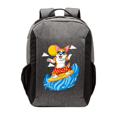 Corgi Surfing Vector Backpack
