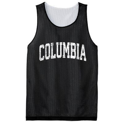 Columbia South Carolina SC Vintage Athletic Sports Mesh Reversible Basketball Jersey Tank