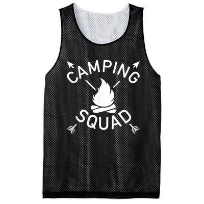 Camping Squad Mesh Reversible Basketball Jersey Tank