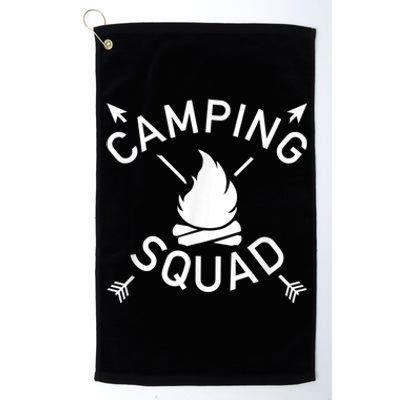 Camping Squad Platinum Collection Golf Towel