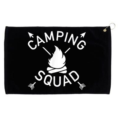 Camping Squad Grommeted Golf Towel