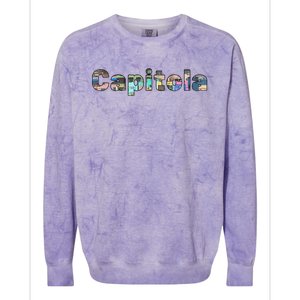 Capitola Sweat Colorblast Crewneck Sweatshirt