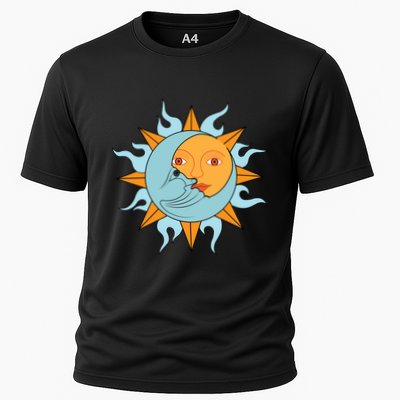 Cute Sun Cute Moon Half Son Half Moon Valentines Gift Performance Shirt