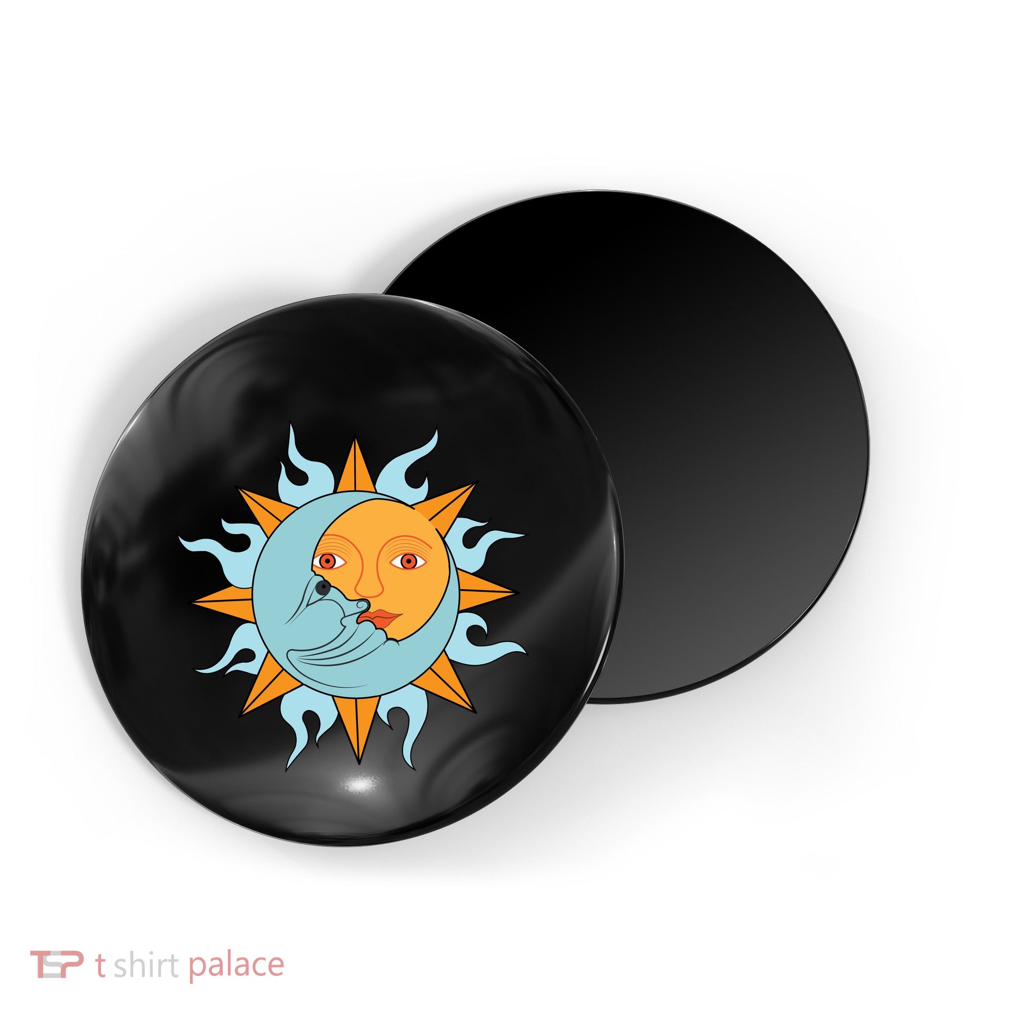Cute Sun Cute Moon Half Son Half Moon Valentines Gift Magnet