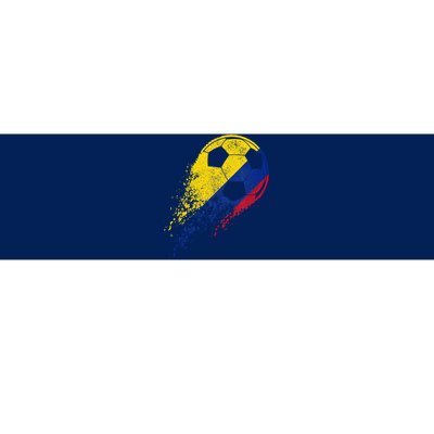 Colombia Soccer Colombian Flag Pride Soccer Player Bumper Sticker